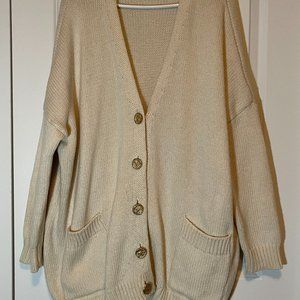 Zara Oversized Knit Cardigan